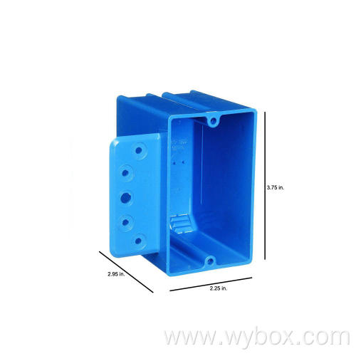 B118B-UPC Single Gang New Work Switch Box waterproof switch box receptacle single gang electrical box